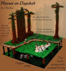 Dagobah Playset, By DanSto