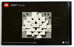 Lego House 4000010 Instruction back