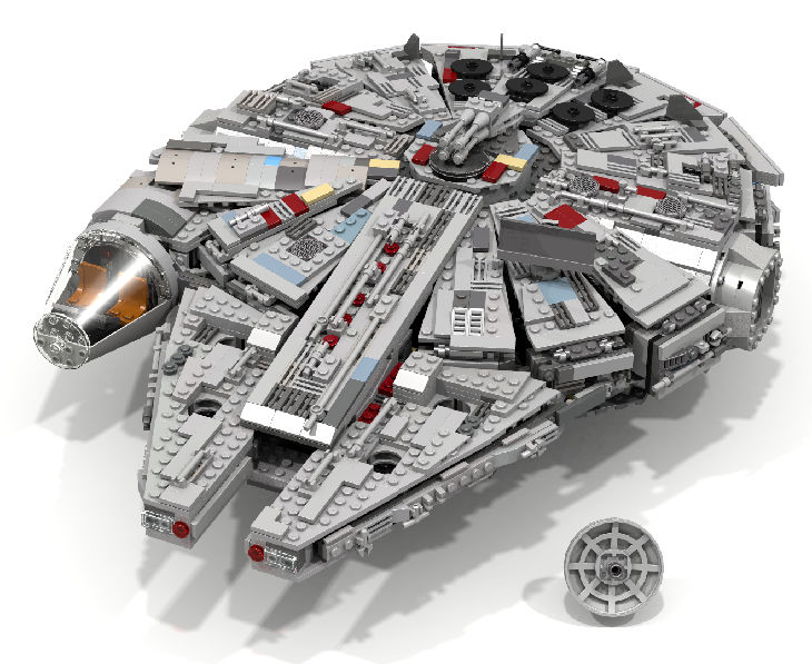 Født Midler Mirakuløs MOC] Playscale Millennium Falcon 7965/75105/Dario's MOD/Rebuild - LEGO Star  Wars - Eurobricks Forums