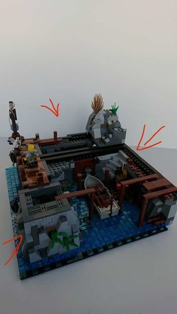 MOC] Modified Old Fishing Store - LEGO Town - Eurobricks Forums