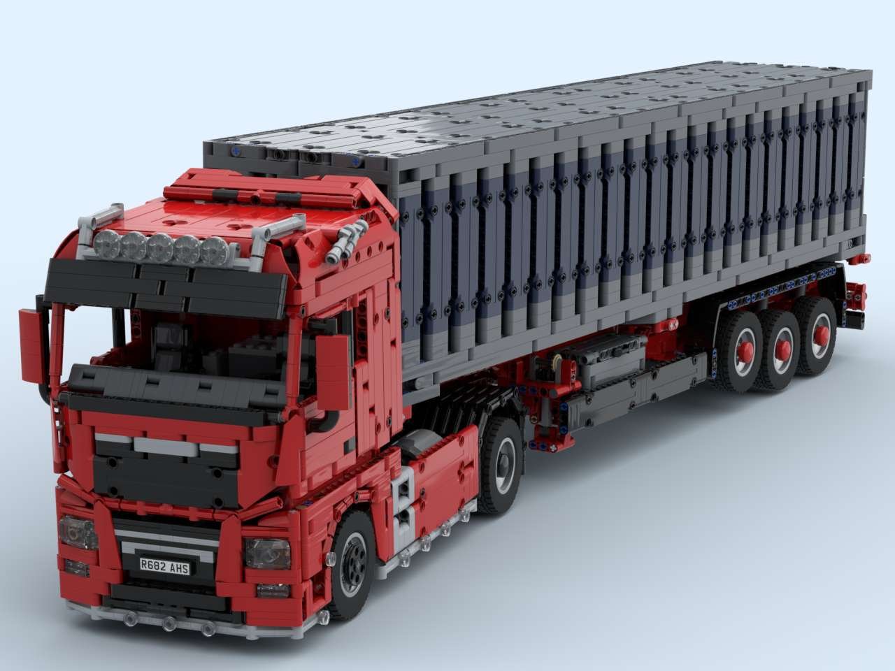 MOC] MAN TGX 18.500 Semi Tractor - LEGO Technic, Mindstorms, Model Team and  Scale Modeling - Eurobricks Forums