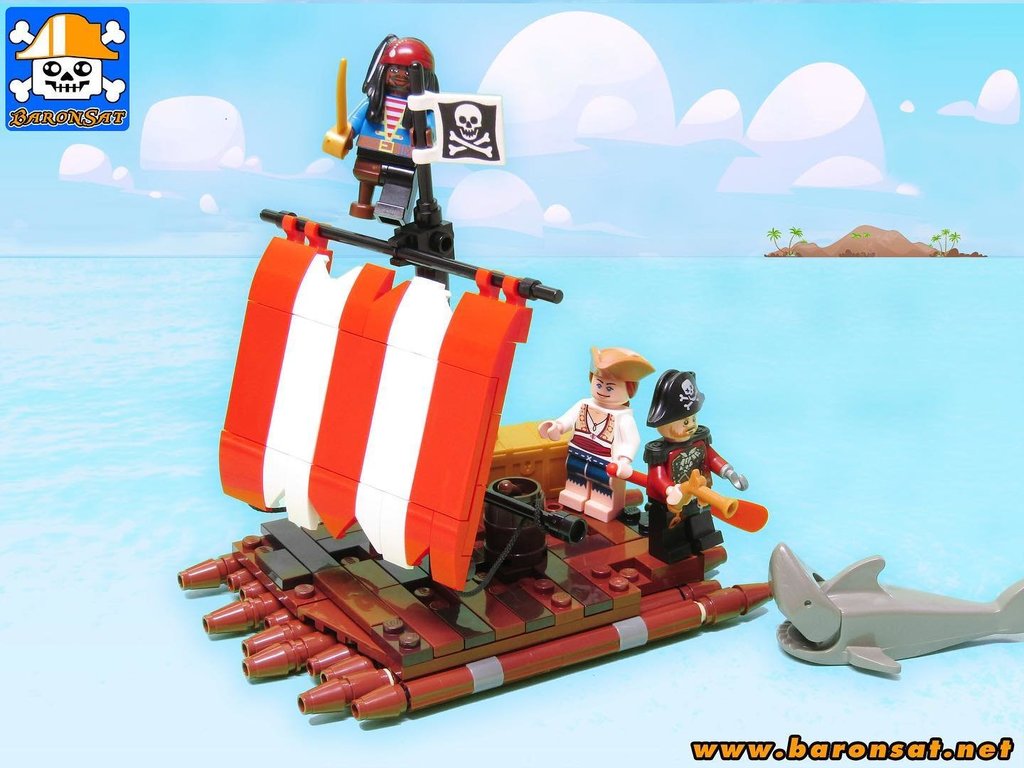 Raft MOC inspired by the famous 6261 - BaronSat.jpg